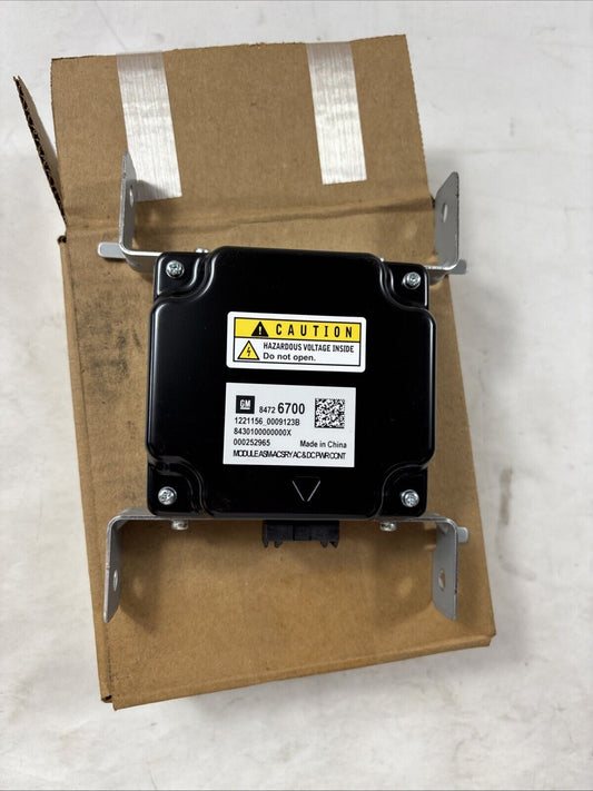 Genuine OEM GM Chevrolet Malibu Lower Power Inverter Module 2016-2025 84726700