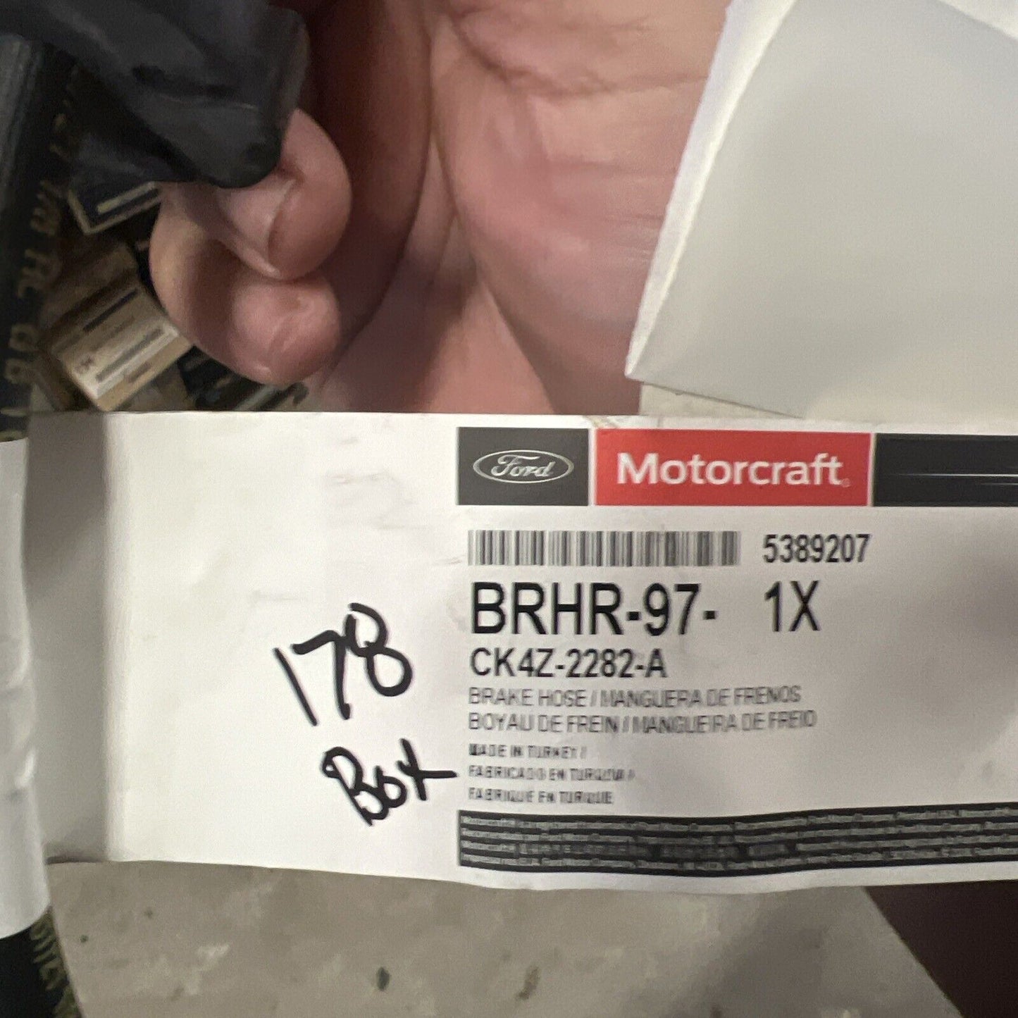 New OEM Genuine Ford Transit-15 2015-2023 Brake Hydraulic Hose Motorcraft BRHR97