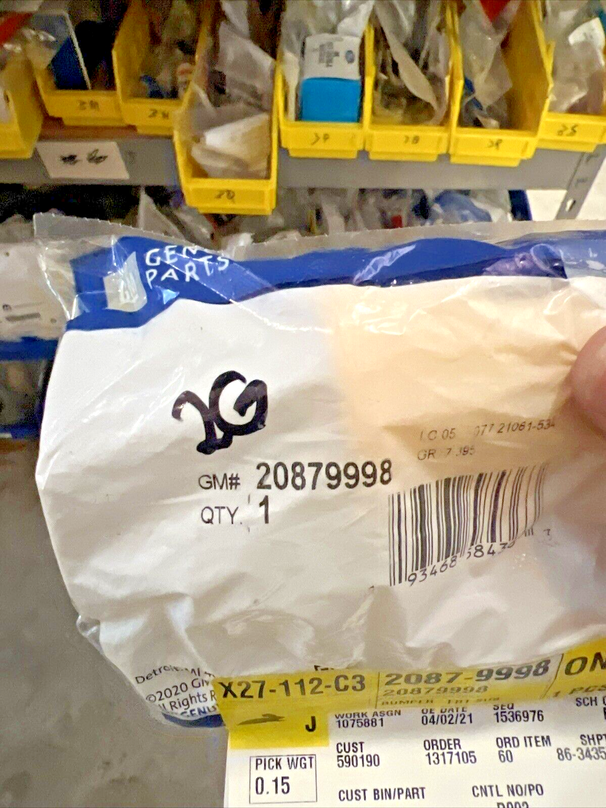 Genuine OEM GM Chevrolet Traverse Front Suspension Strut Bumper 07-17 20879998