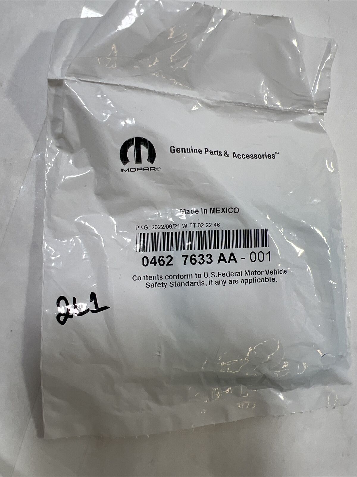 Genuine OEM Mopar 2500 Engine Intake Manifold Gasket Seal 2014-2023 4627633AA