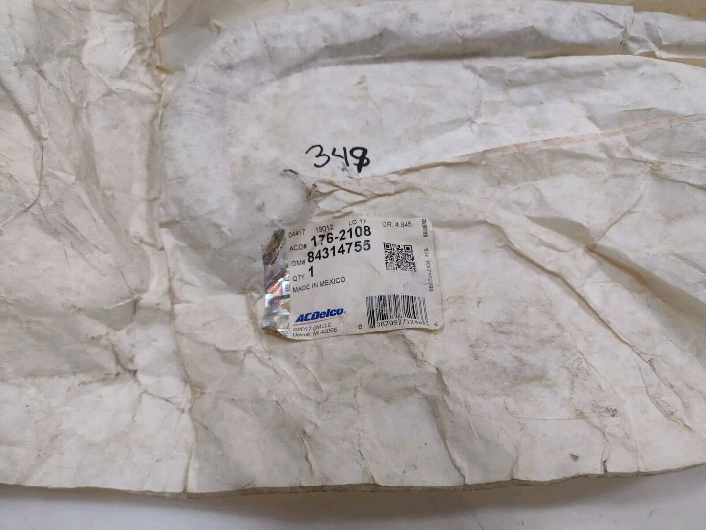 Genuine OEM GM Chevy Silverado 2500 Power Brake Booster Line 2011-2019 84314755