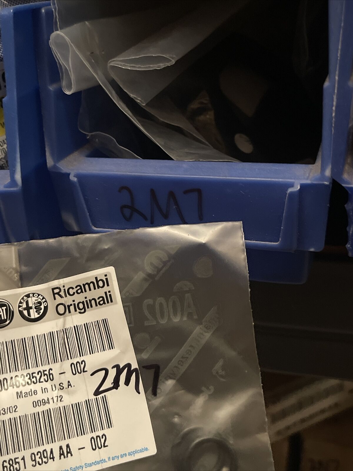 New OEM Genuine Mopar 1500 2019-2021 O Ring 68399421AB