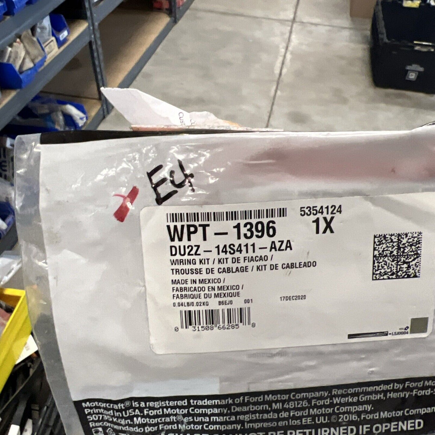 Genuine OEM Ford Wire Assembly Motorcraft WPT1396