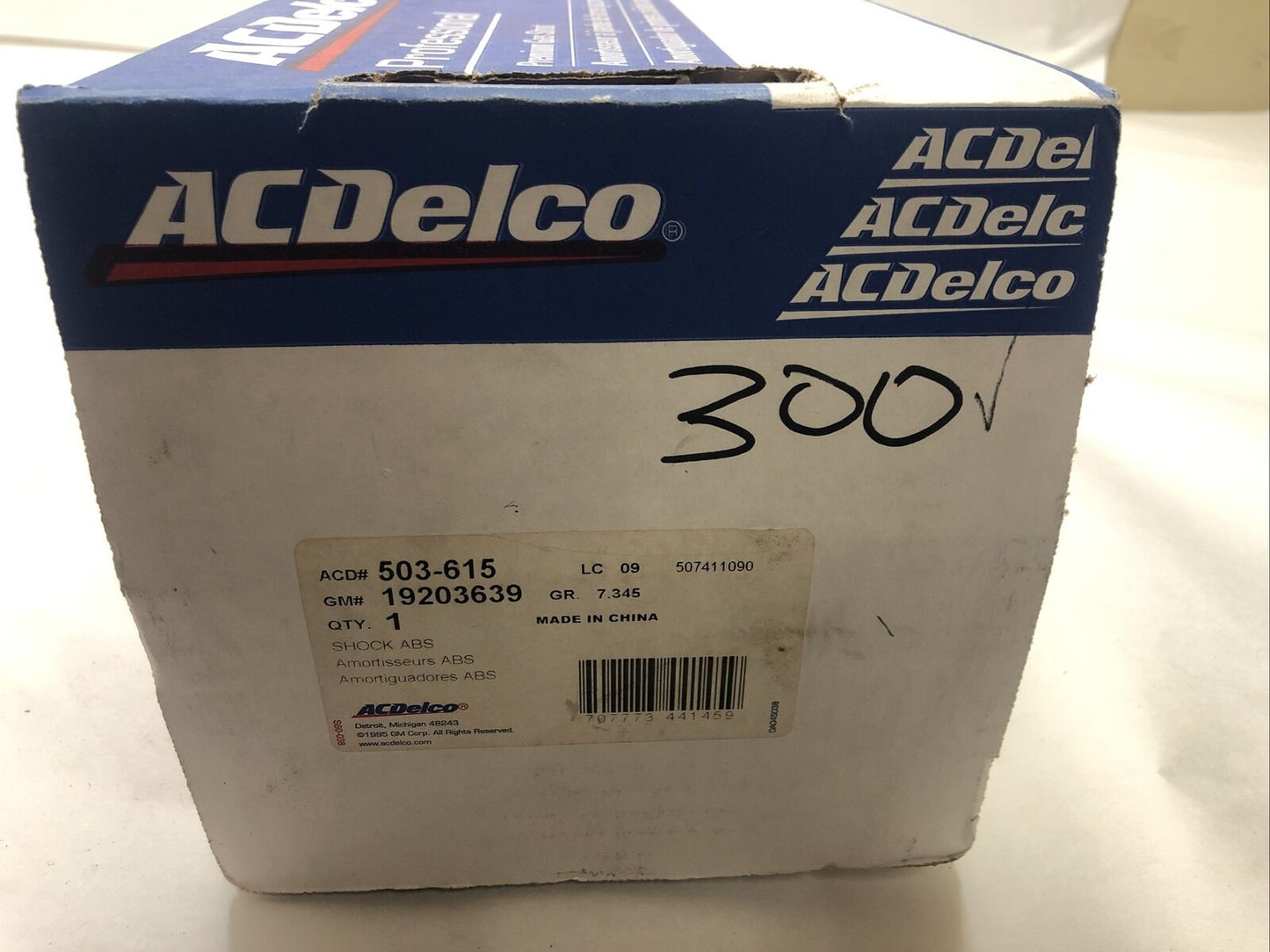 ACDelco 503-615 Front Left Premium Gas Charged Strut 97-02 El Dorado 19203639