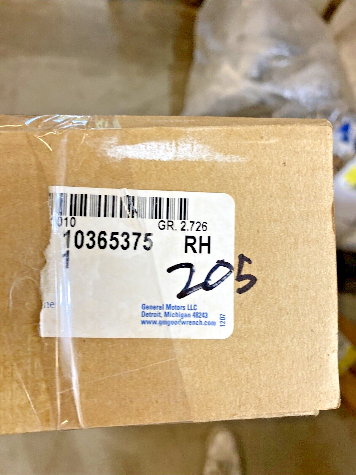 Genuine OEM GM Buick Passenger Side Headlamp Mount Panel Support 08-12 10365375