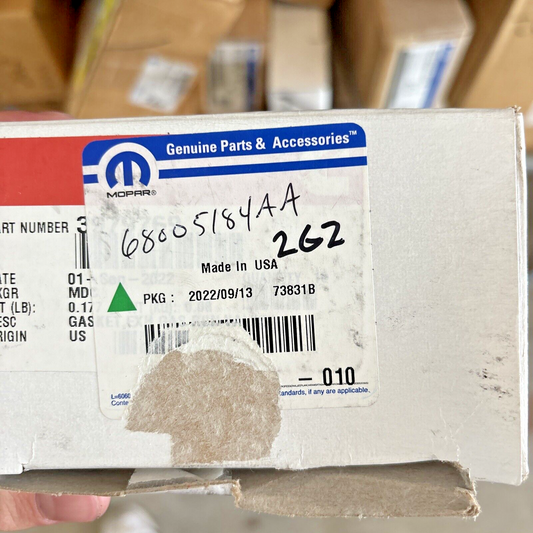 Genuine OEM Mopar Exhaust Gas Recirculation (EGR) Valve Gasket 6.7L 68005184AA