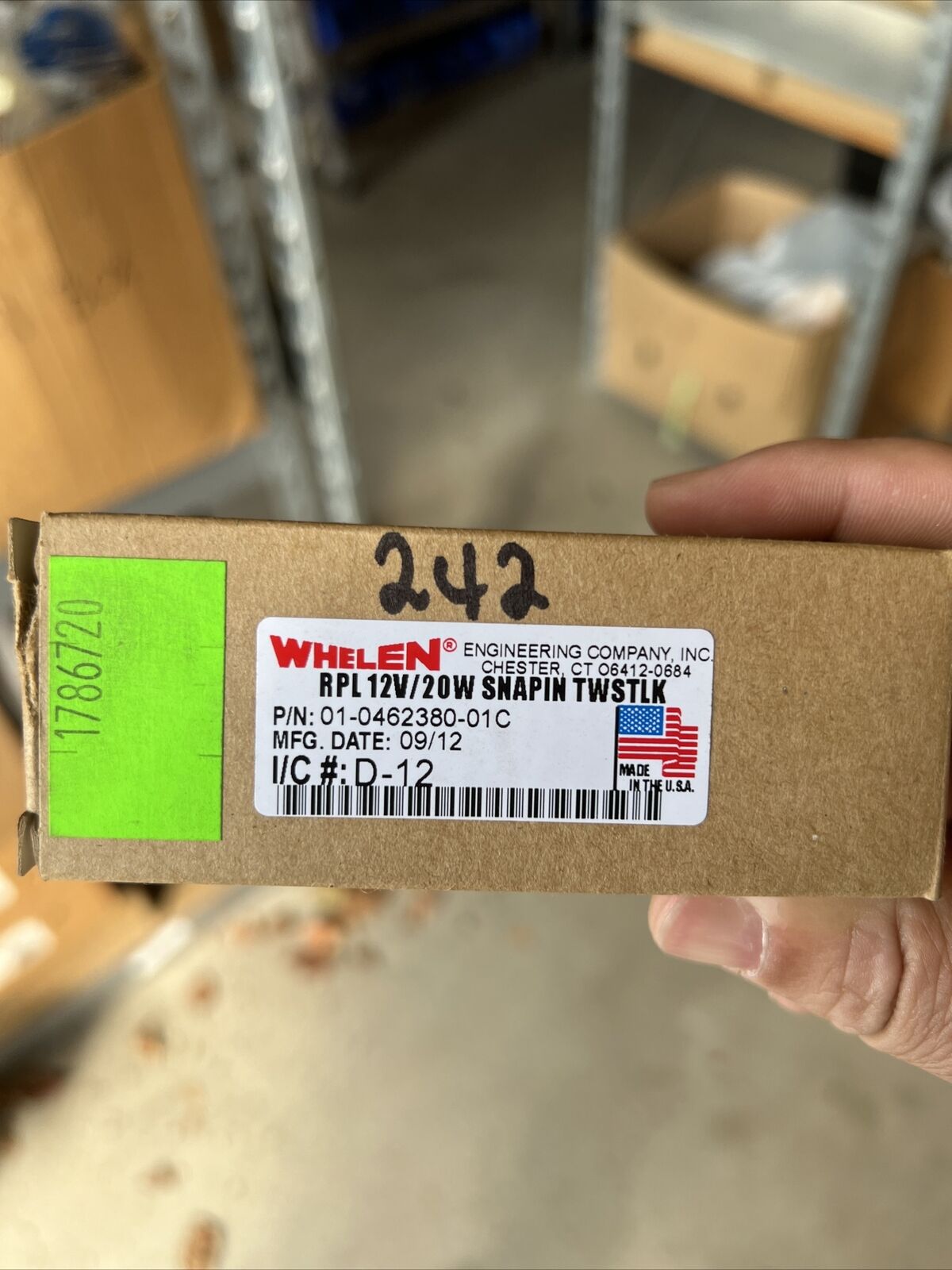 Whelen TA20TL12 Halogen Replacement Bulb 01-0462380-01C TA836A, TA837A, TA838A