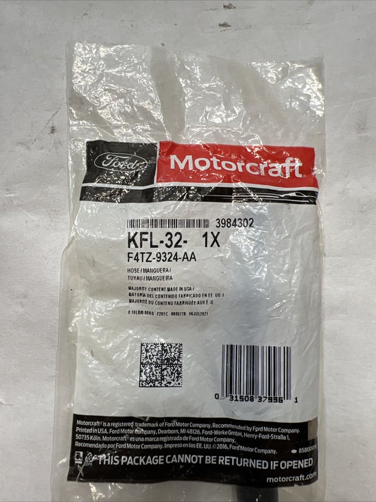 New OEM Genuine Ford Fuel Hose Assembly Motorcraft KFL32