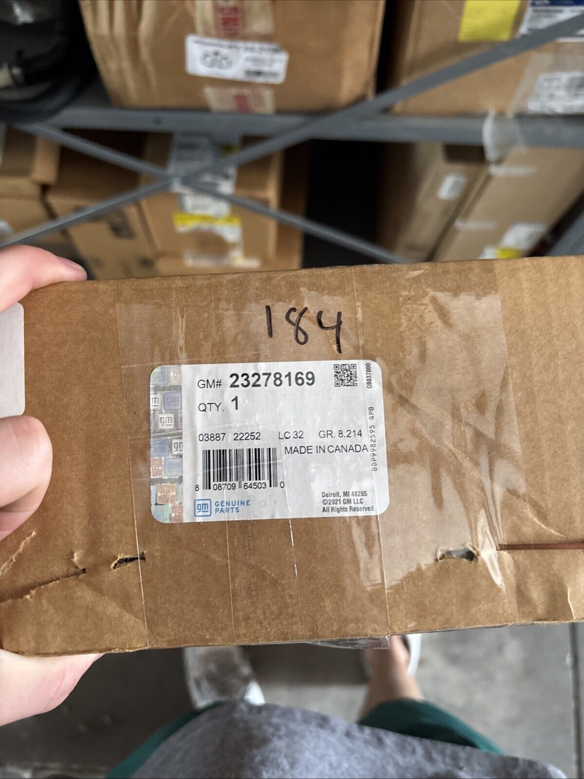 Genuine OEM GM Chevrolet Colorado Splash Guard Mud Flap 2015-2022 23278169