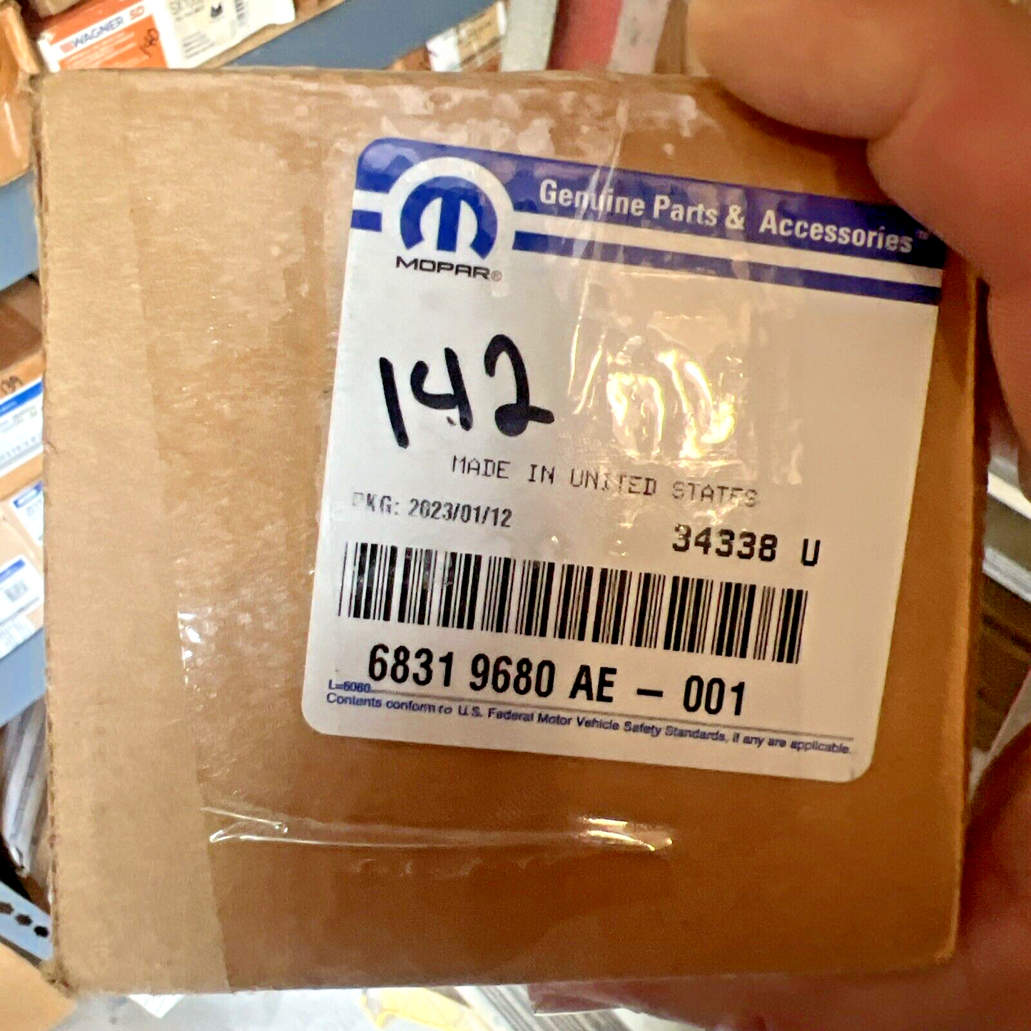 Genuine OEM Mopar Electrical Keyless Entry Components-Receiver 17-18 68319680AE