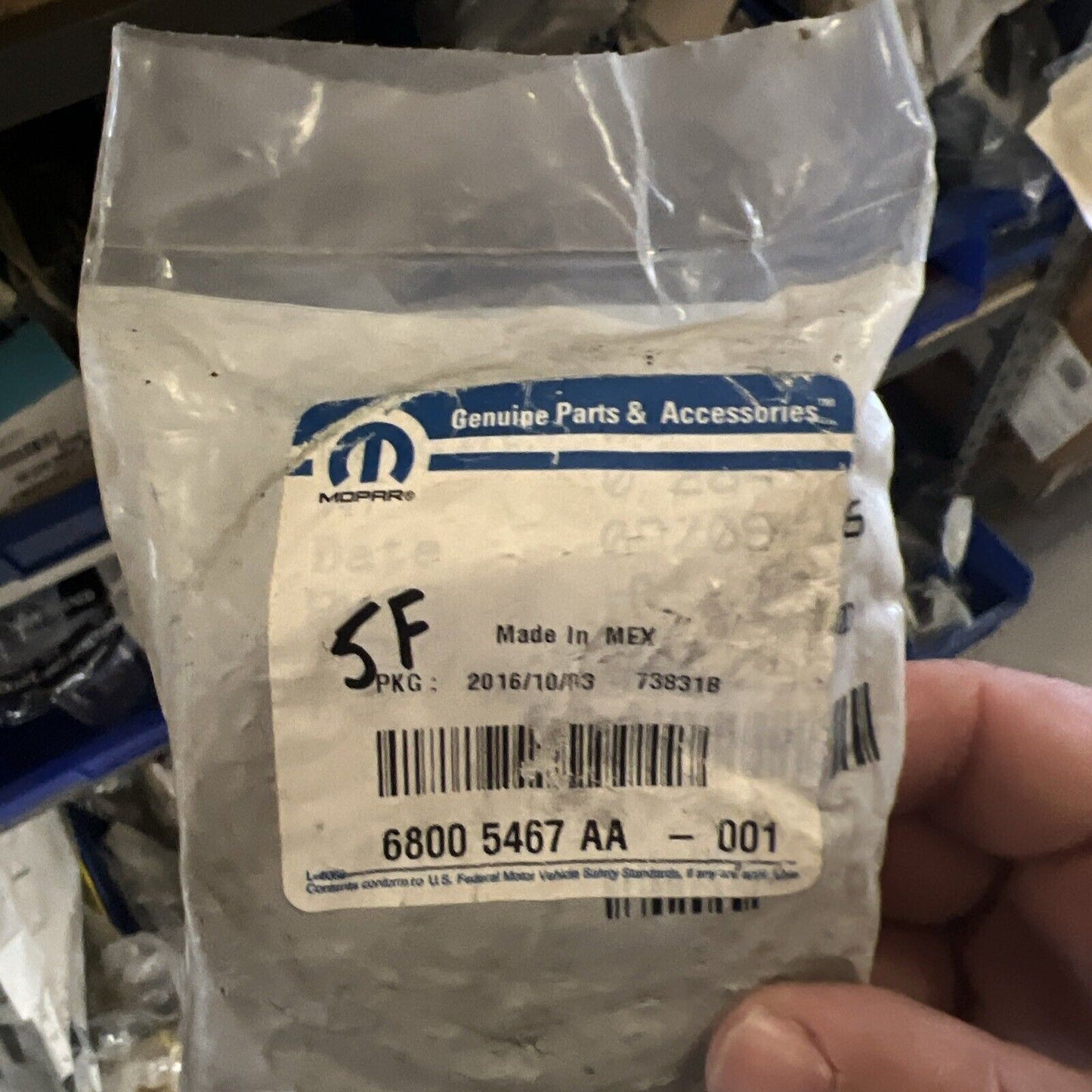 New OEM Genuine Mopar 2500 2019-2023 EGR Tube Bandclamp 68005467AA