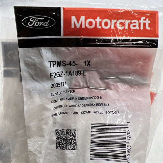 New OEM Genuine Ford Tire Pressure Sensor F2GZ1A189G Motorcraft TPMS45