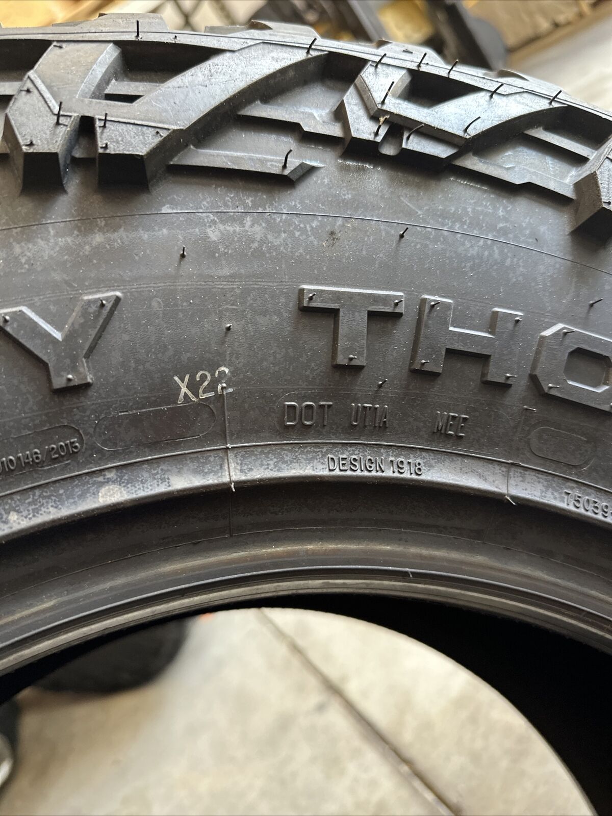 1 New Mickey Thompson Baja Boss A/T Tire - 35X12.50R18LT 118Q 90000036831