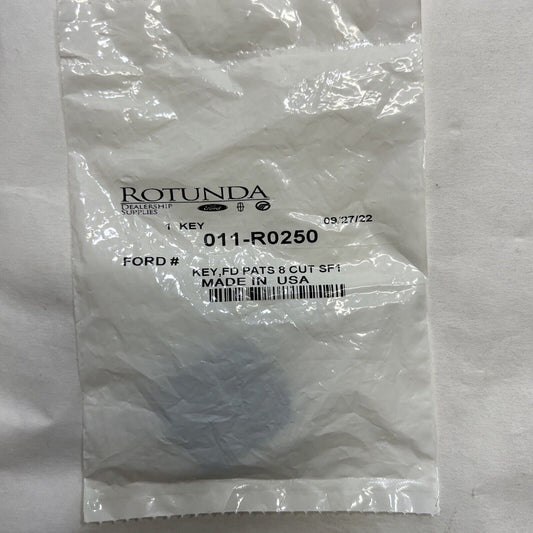 New OEM Genuine Ford Escape Transponder Key Rotunda 011R0250