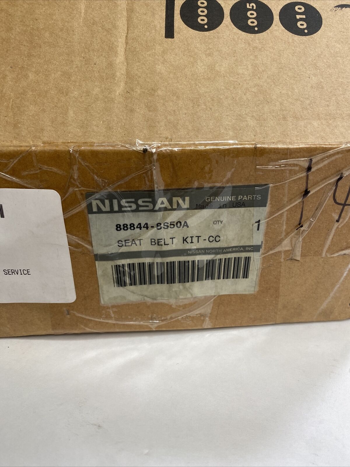 New OEM Nissan Service File Service Kit Tongue Rear 88844-8S50A