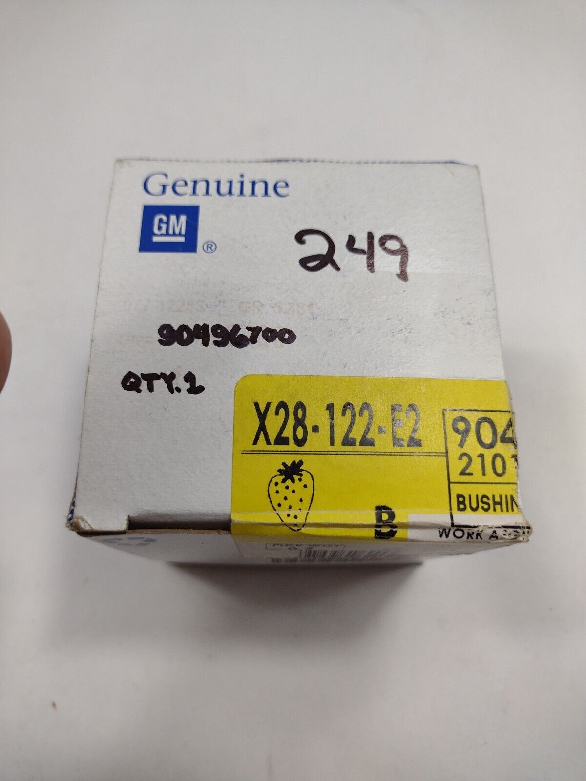 Trailing Arm Bushing ACDelco GM OE/GM Genuine Parts 90496700