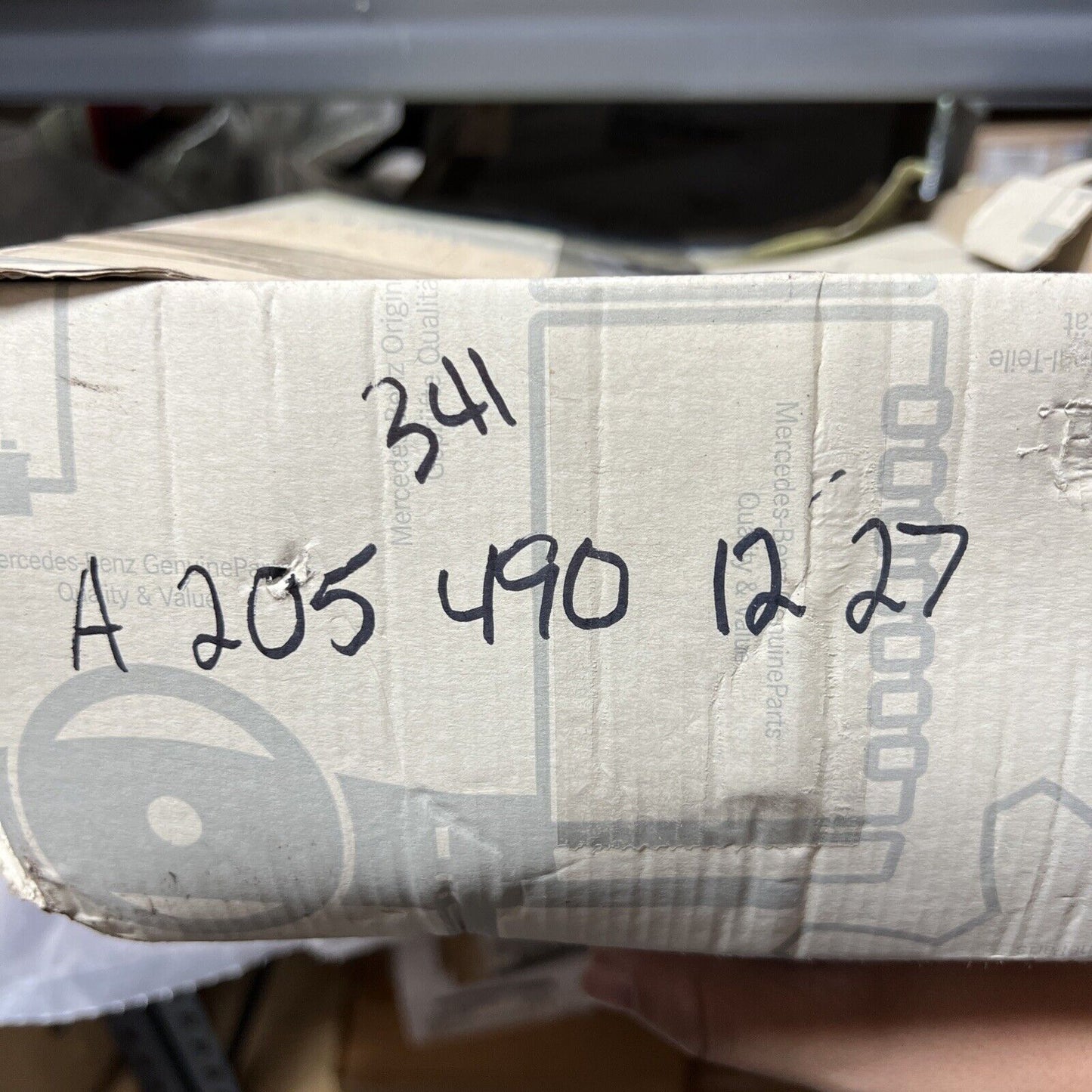 New OEM Genuine Mercedes Benz Rear Right Exhaust Tip Chrome 2054901227