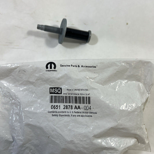 1 single* Genuine OEM Mopar Gladiator Tailgate Striker Plate 2002-2024 6512878AA