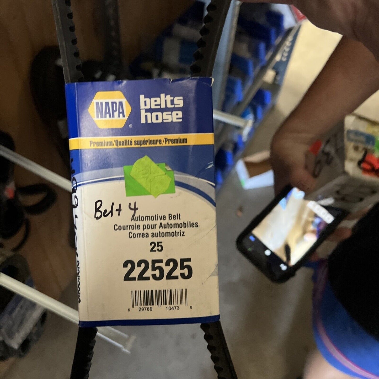 New Napa Automotive Belts Hose 22525