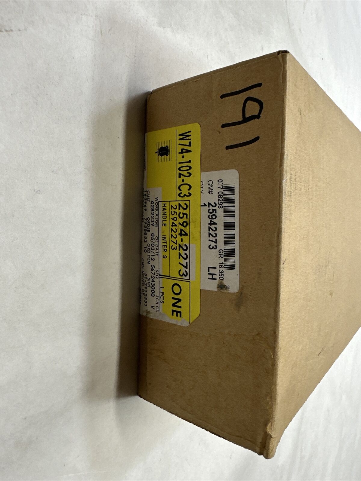 New OEM Genuine GM Chevrolet GMC 1996-2009 Front Exterior Door Handle 25942273