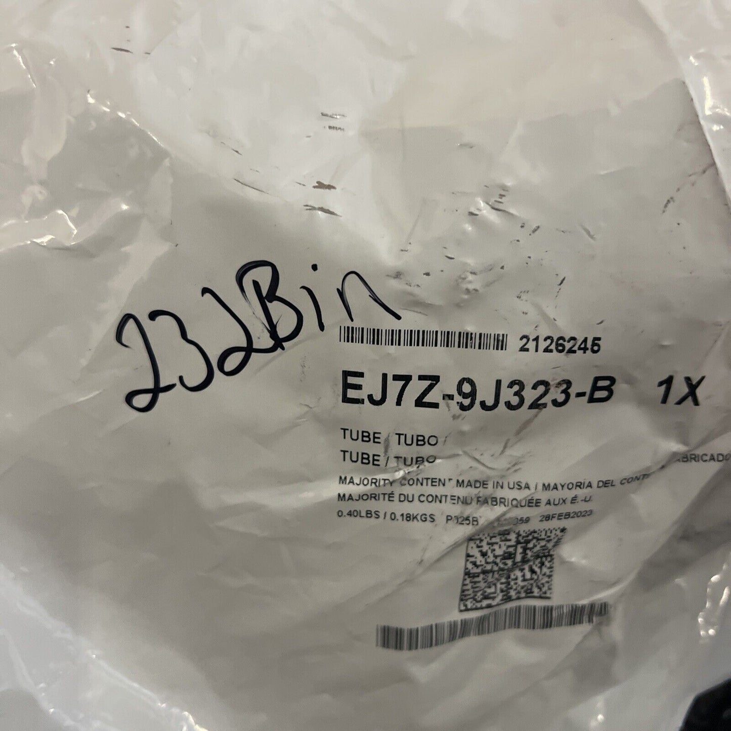 Genuine OEM Ford Tube Assembly EJ7Z9J323B