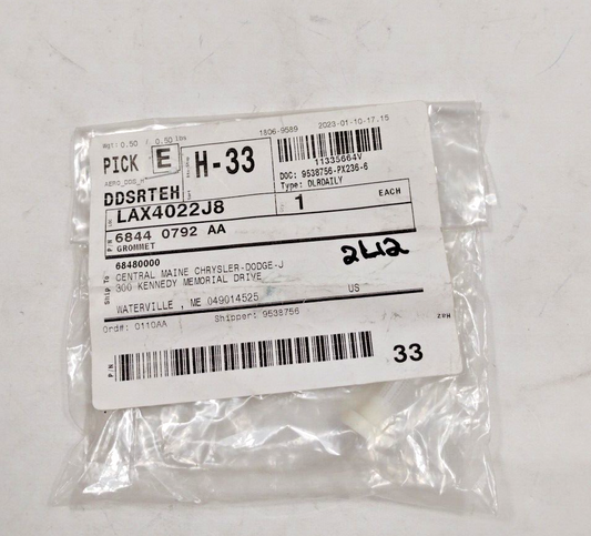 Genuine OEM Mopar Ram 2500 3500 Windshield Washer Pump Grommet 19-24 68440792AA