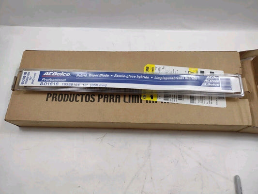 Genuine OEM GM ACDelco Hybrid Windshield Wiper Blade 16.2 in 801616 19388165