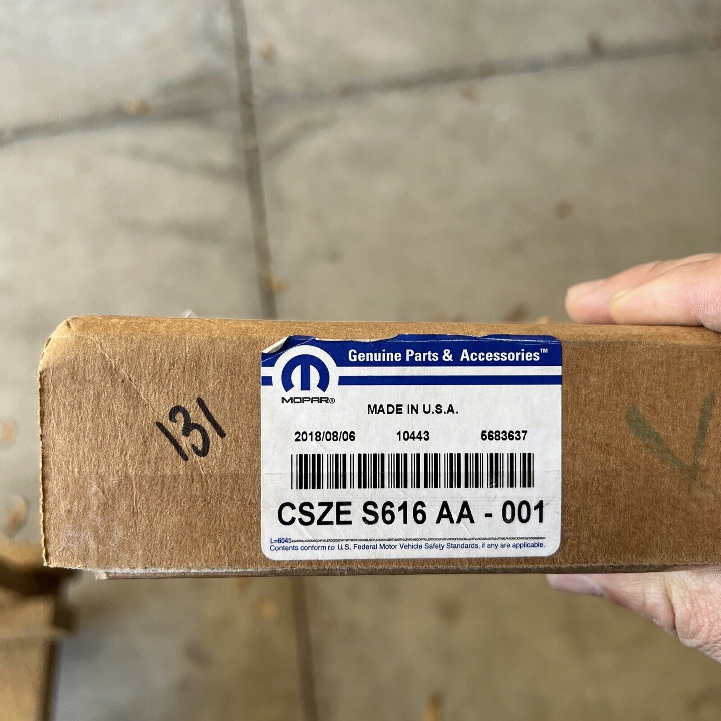 Genuine OEM Mopar Module CSZES616AA