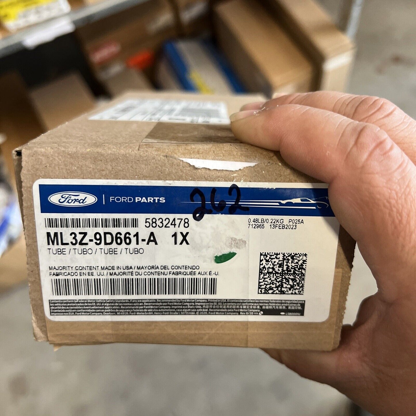 Genuine OEM Ford Tube ML3Z9D661A