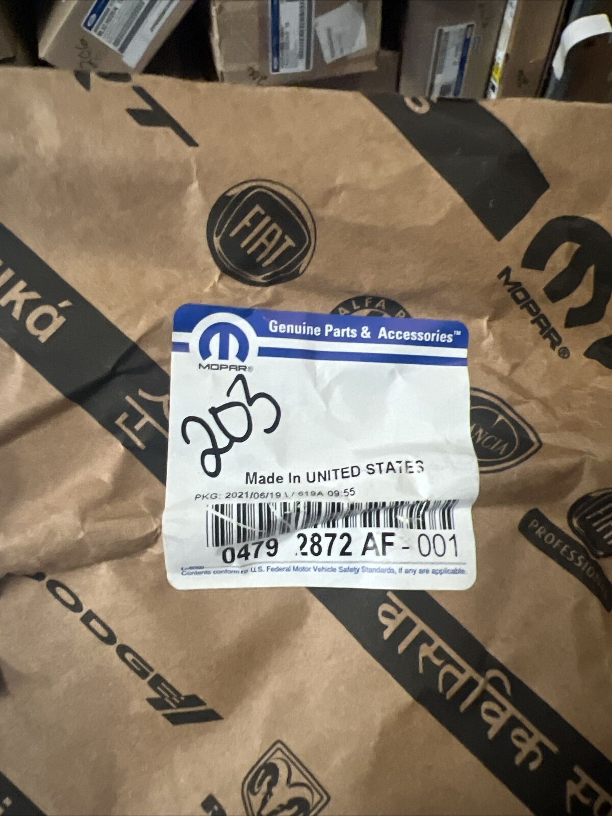 Genuine OEM Mopar Challenger Engine Oil Dipstick 2009-2023 4792872AF