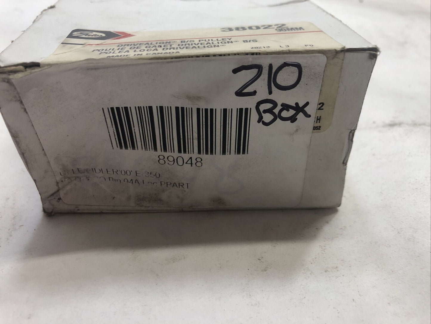 New Accessory Belt Idler Pulley 38022