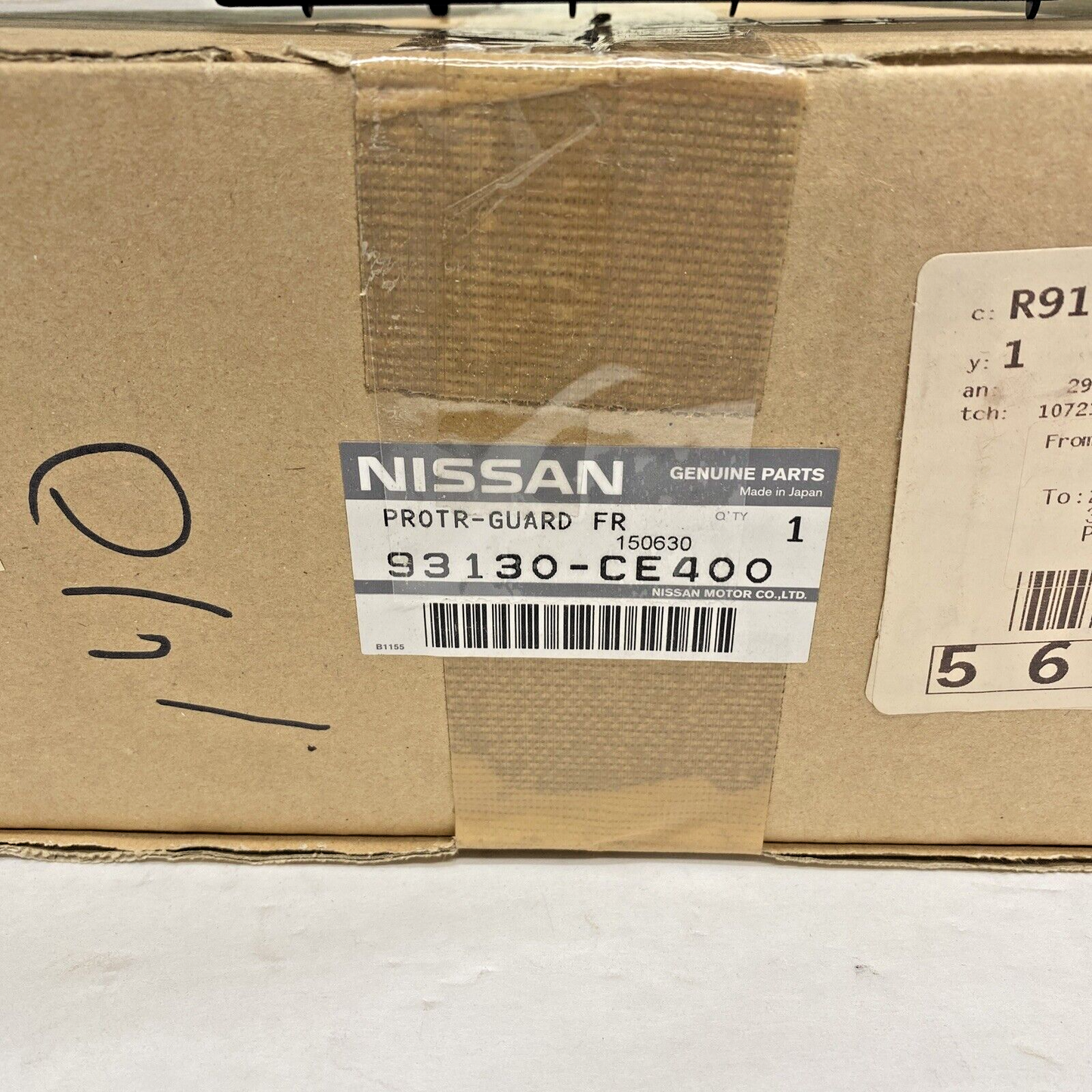 New OEM Nissan 350Z Roll Bar Cover Strut Bar Front Right 2004-09 93130-CE400