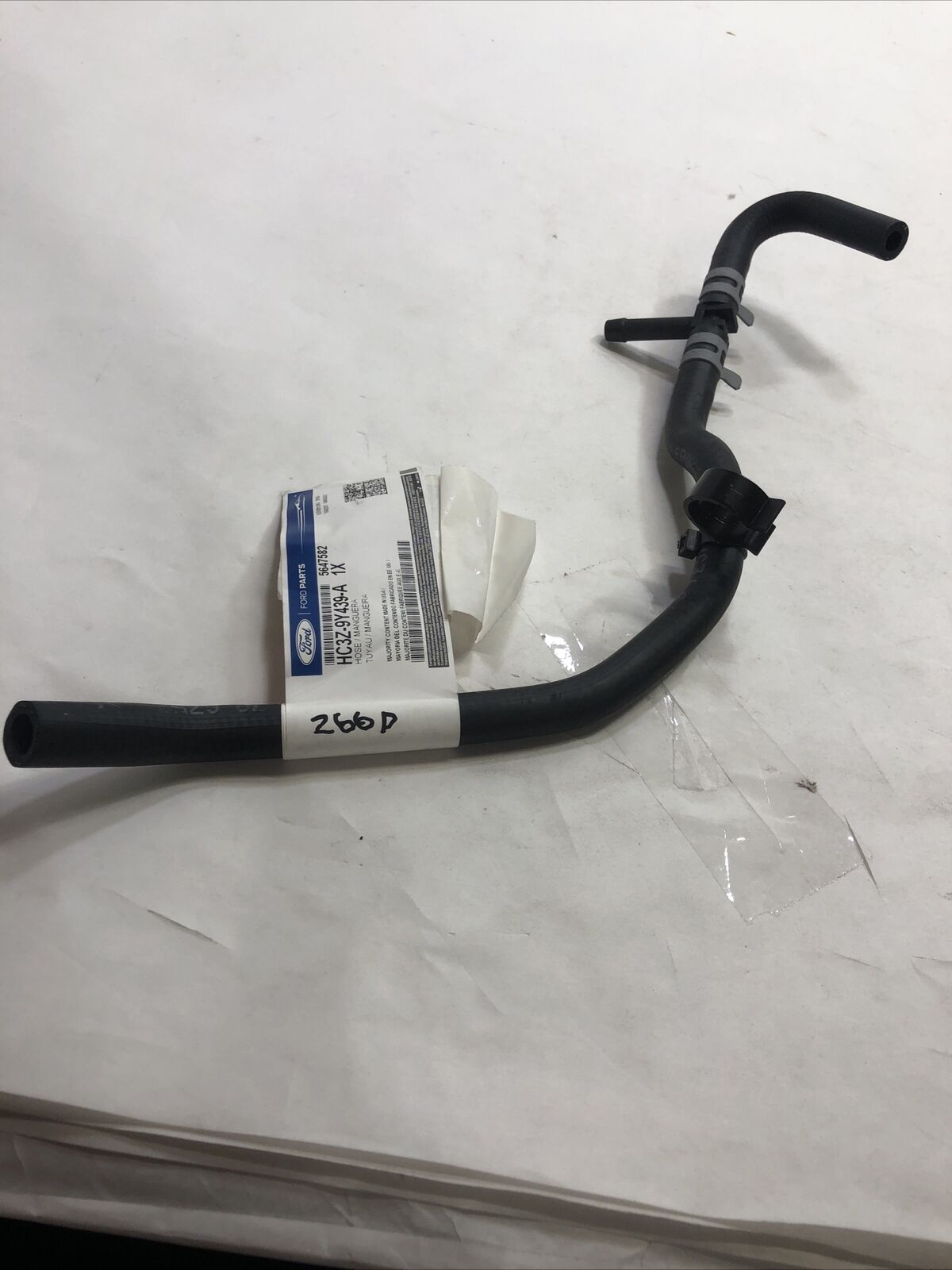 Genuine Ford Overflow Hose 2010 HC3Z-9Y439-A