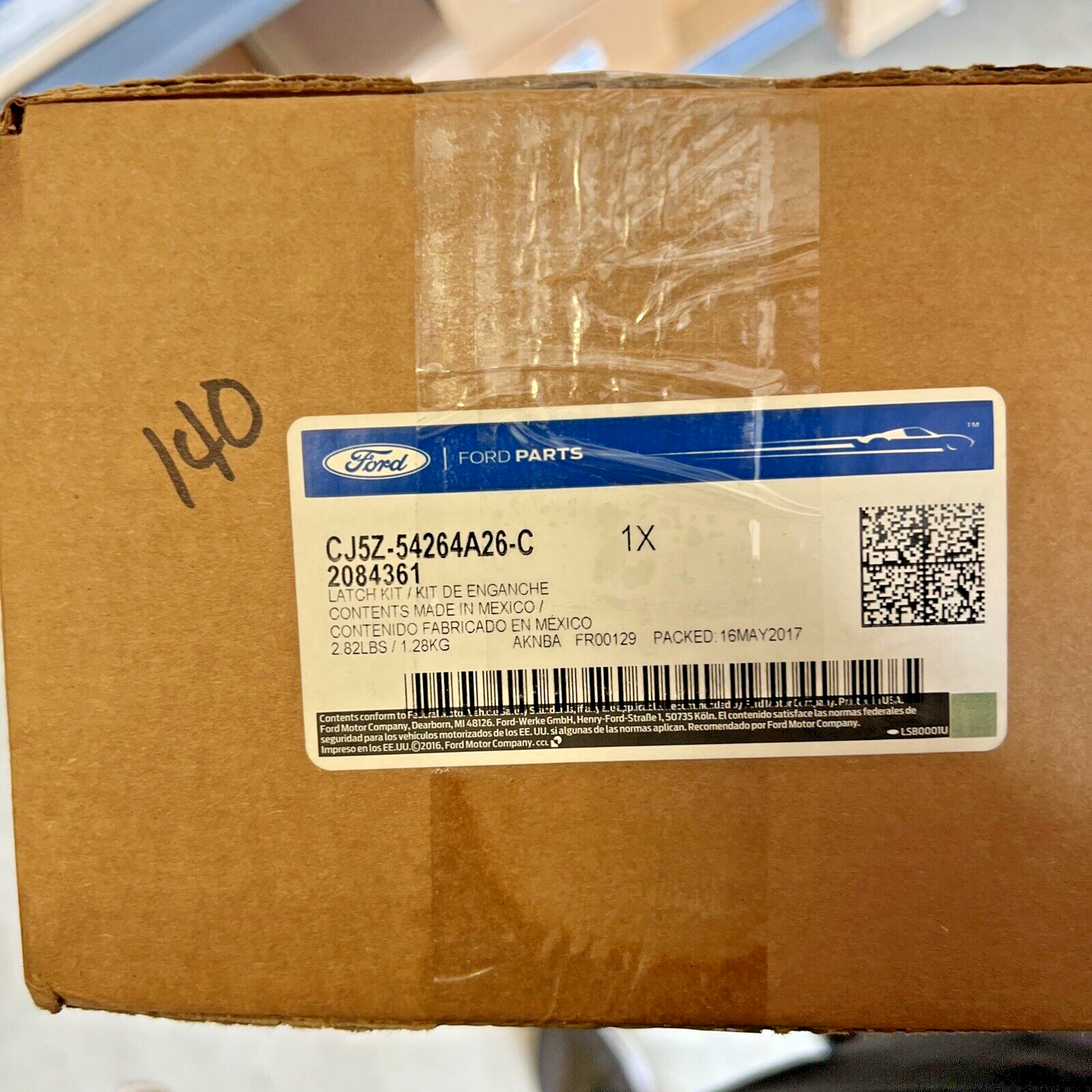 New OEM Genuine Ford Door Latch Kit CJ5Z54264A26C