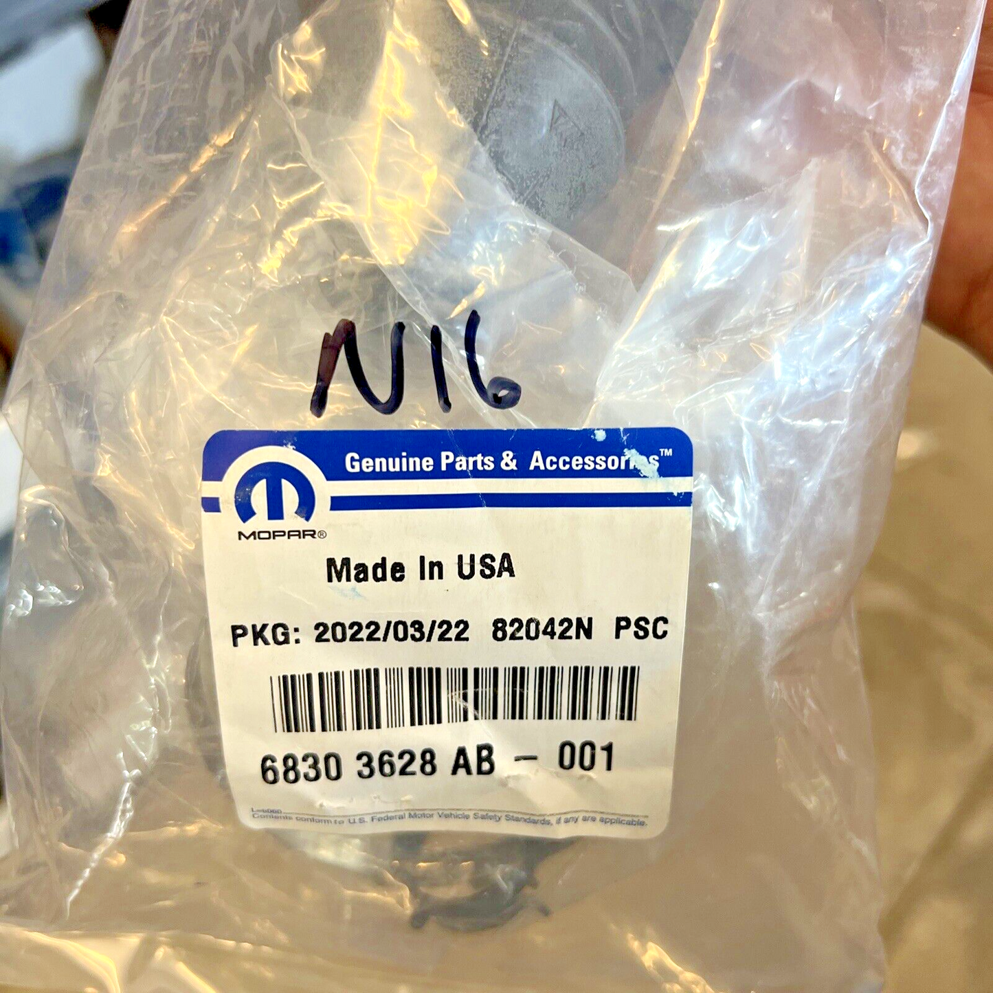 NEW Genuine OEM Mopar Dodge Durango Steering Gear Boot Kit 2016-2025 68303628AB