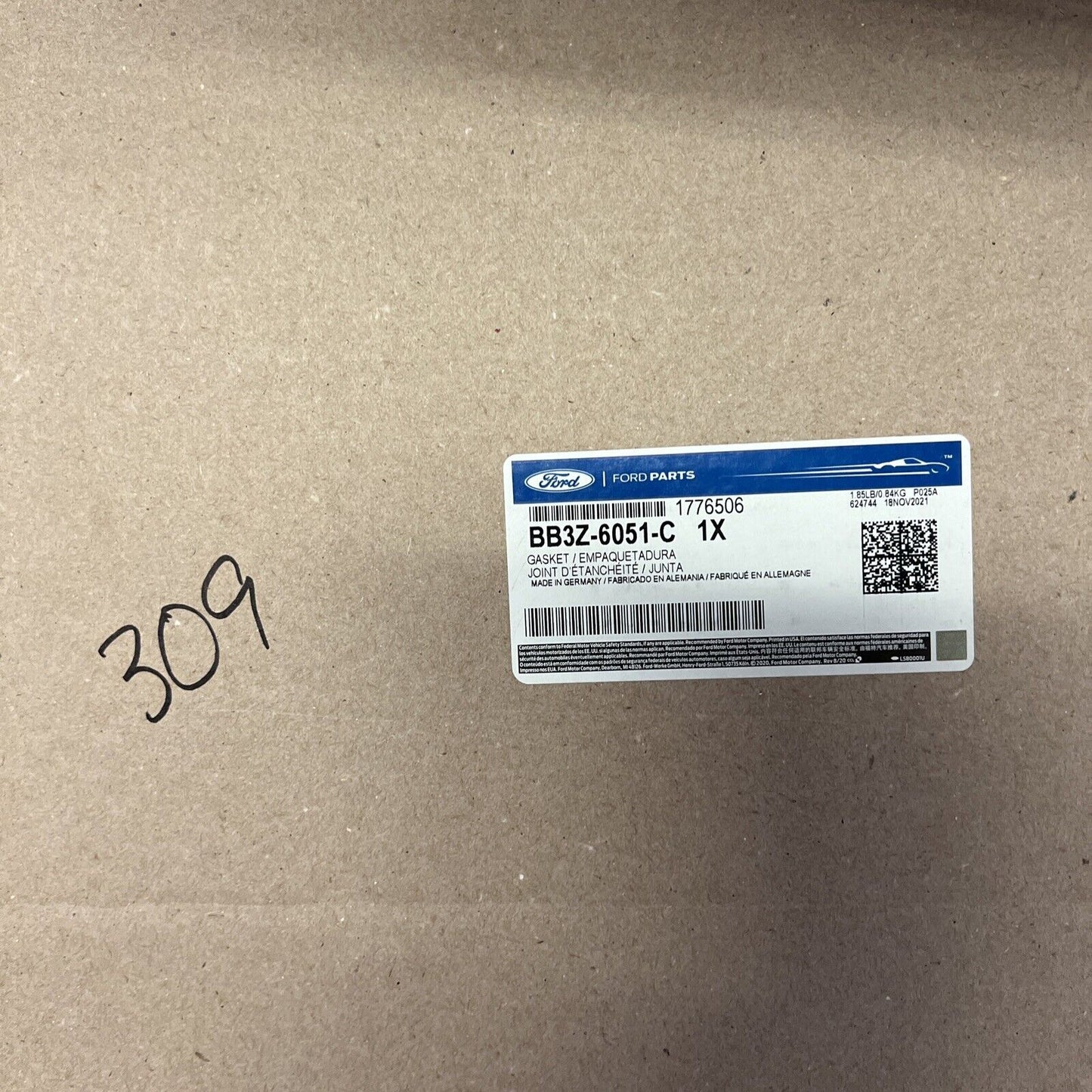 Genuine OEM Ford Transit-150 Engine Cylinder Head Gasket 2015-2019 BB3Z6051C