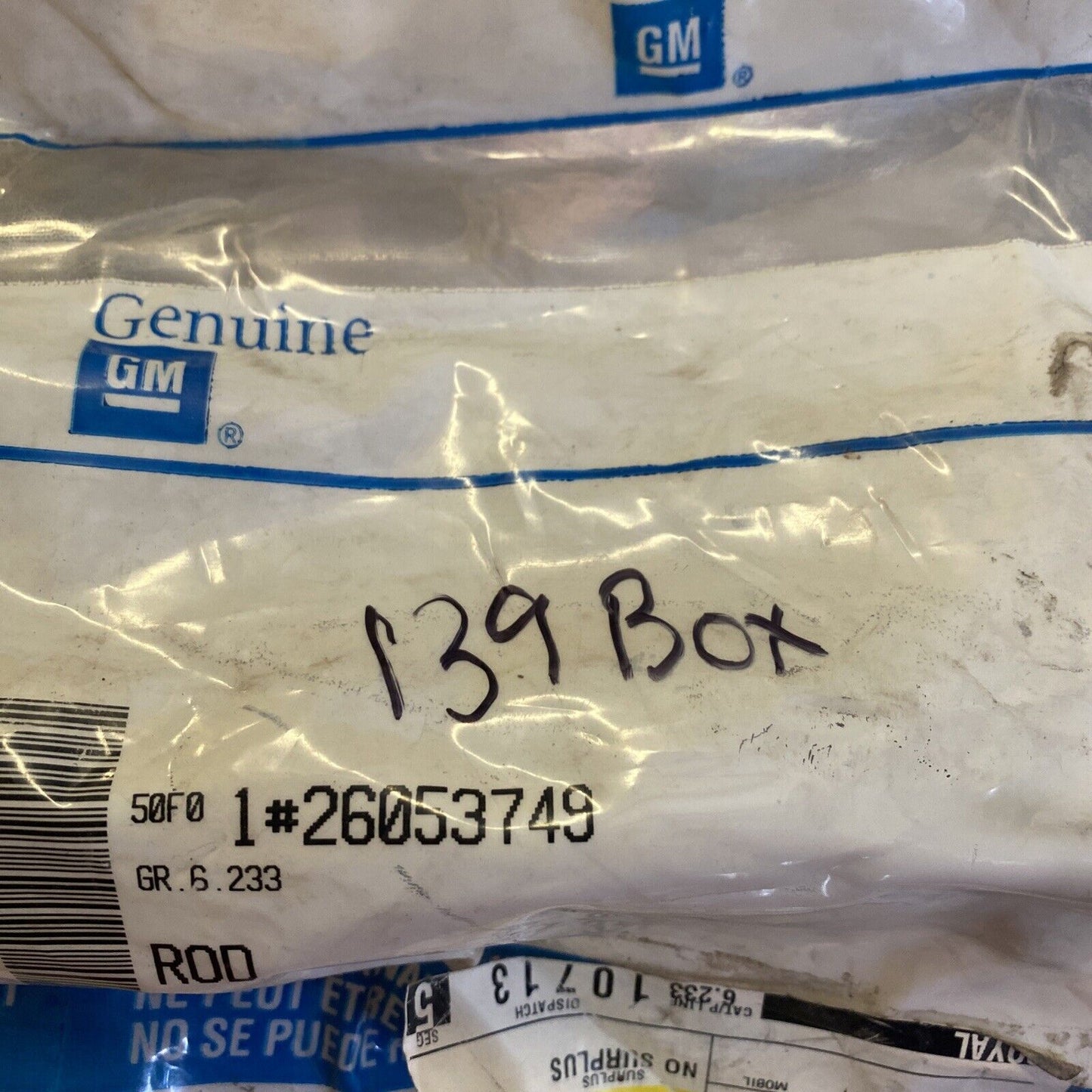 New OEM GM Rod Assembly 26053749