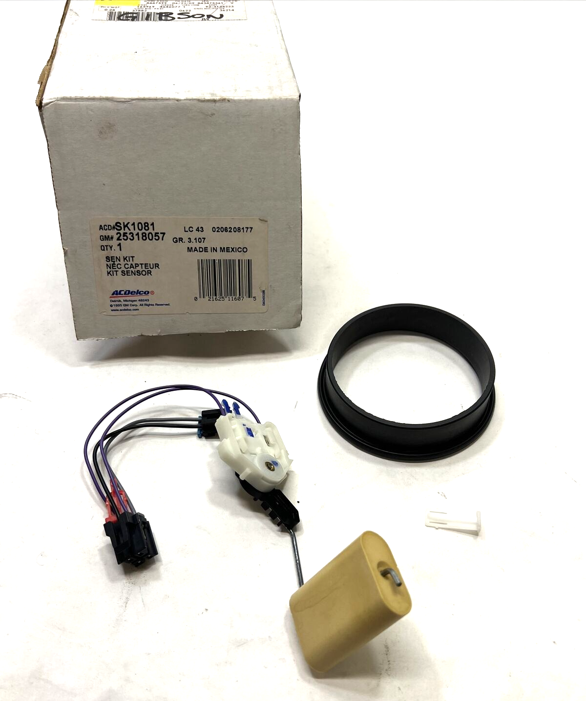 OEM Genuine GM ACDelco Fuel Level Sending Unit 00-01 SK1081 25318057