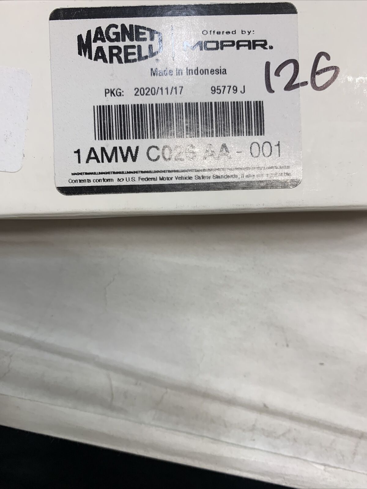 New OEM Mopar Wiper Blade 1AMWC026AA