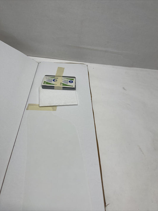 New OEM Genuine Kia Forte 2014-2017 Bumper Protector Clear Applique A7027ADU40