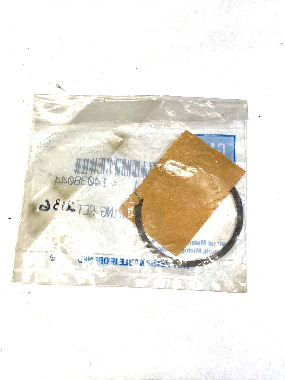 Genuine GM Axle Lock Cam Cage Retaining Ring 14038044