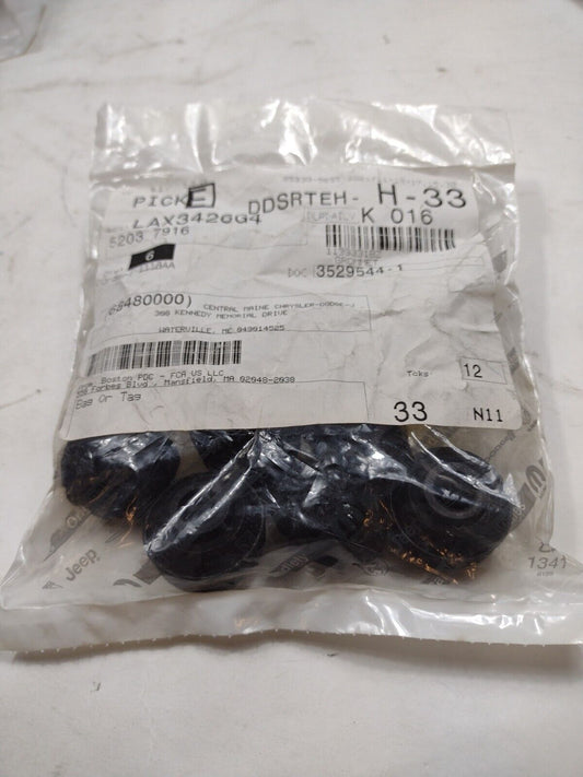 Stabilizer Bar Grommet Mounting - Genuine OEM Mopar Parts 52037916. Pack Of 6