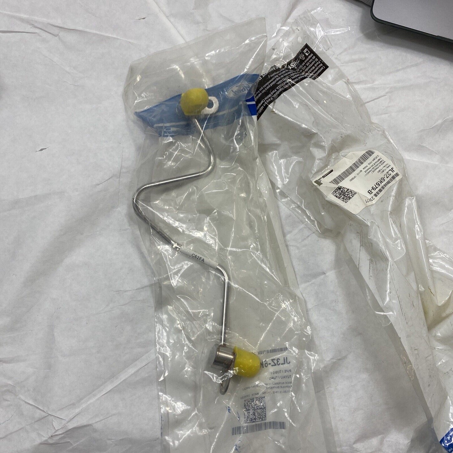 New OEM Ford JL3Z-6K679-B Turbocharger Oil Line In Package