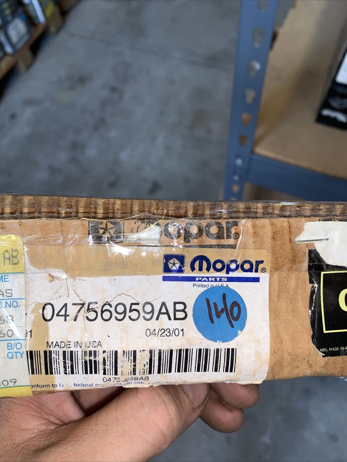 New OEM Mopar Strut Support Lid 4756959AB