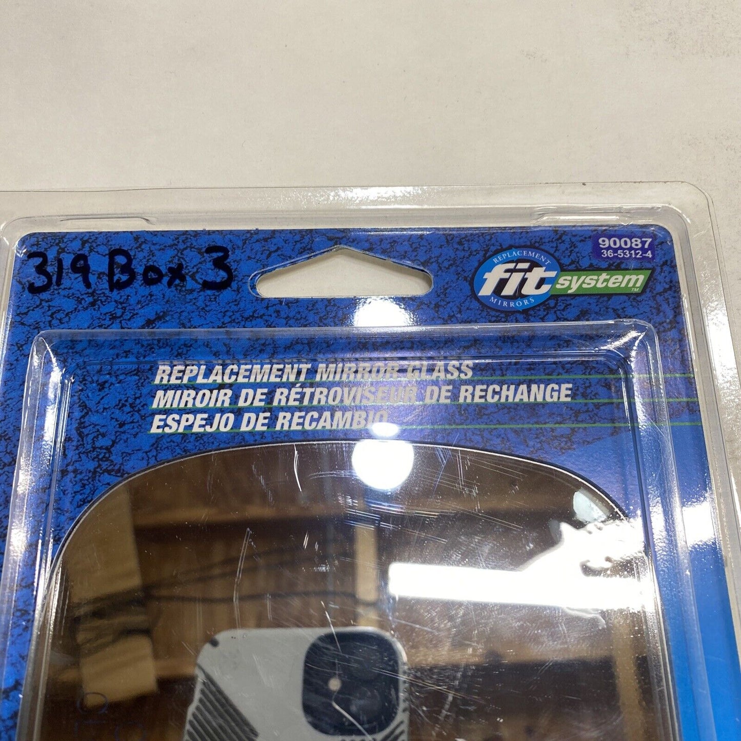 New Fit System Passenger Side Mirror Glass 90087 for Honda Accord Sedan