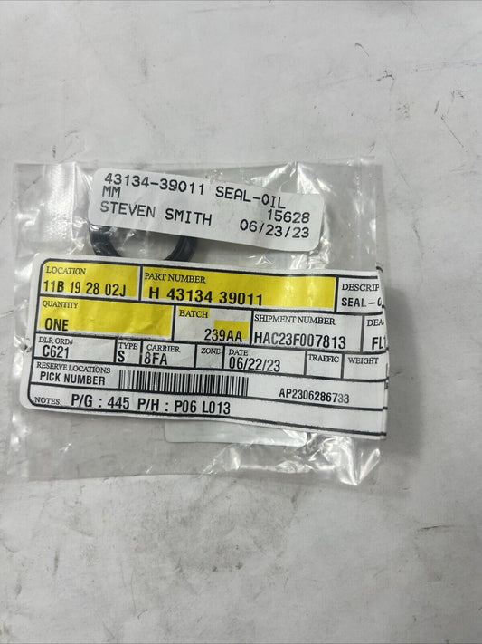 Genuine OEM Hyundai Elantra Manual Transmission Input Shaft Seal 4313439011