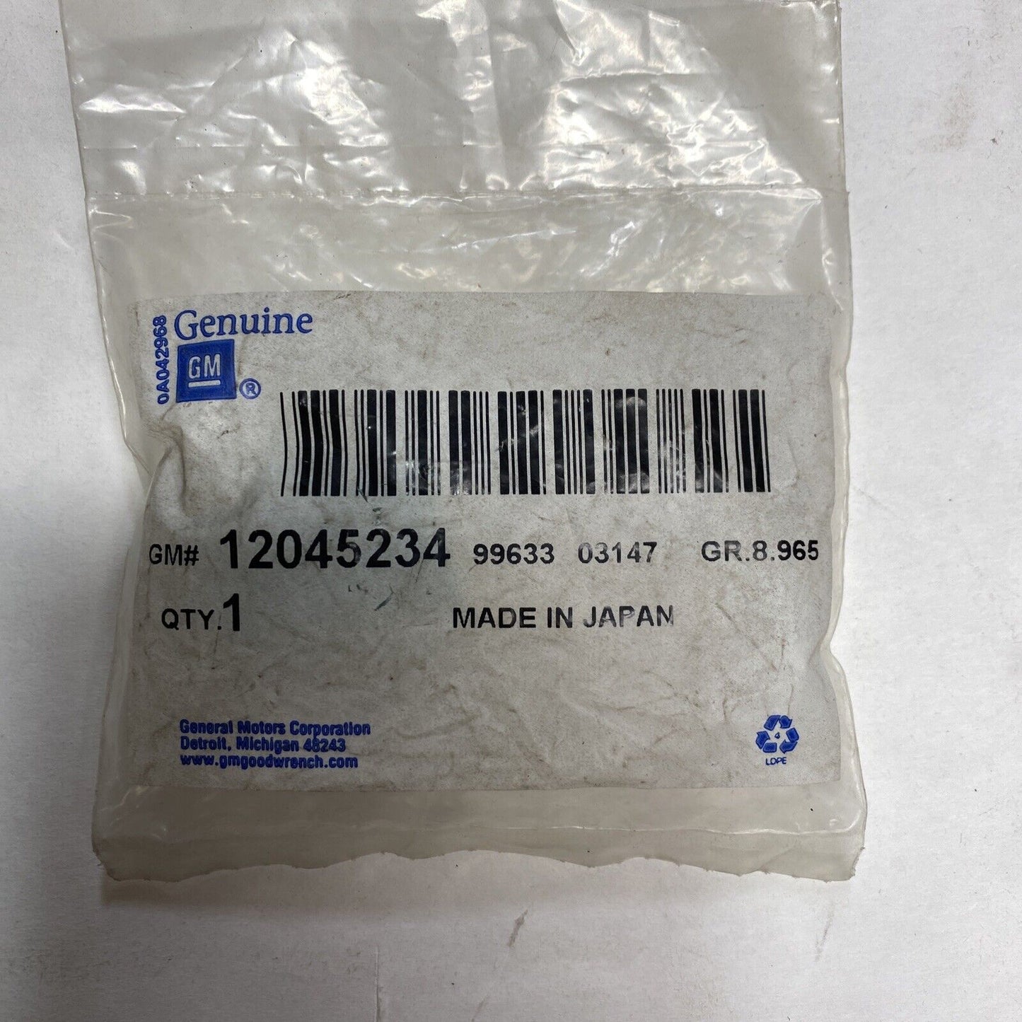 New OEM GM Fuse Wiring Harness 12045234