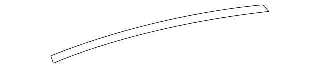 Genuine OEM GM Chevrolet Malibu Left Side Exterior-Rear-Reveal Molding 84205393