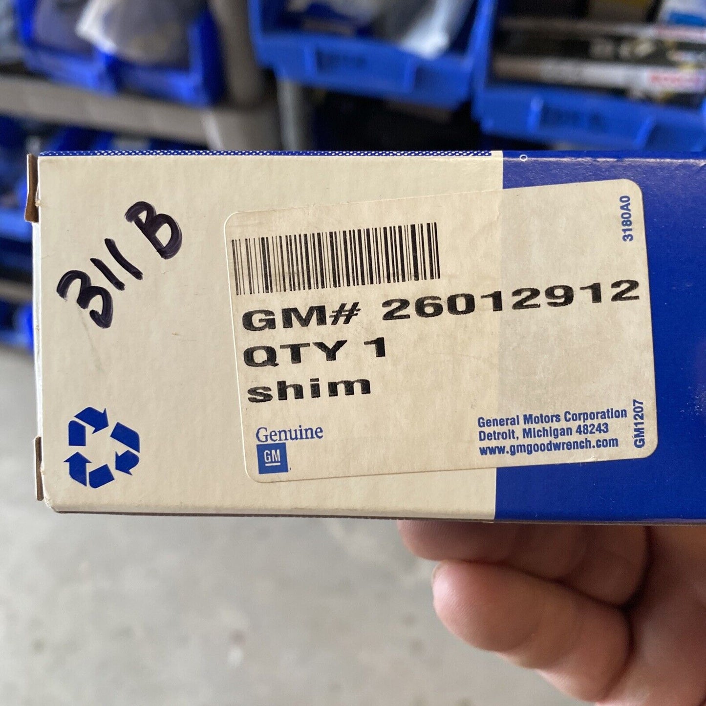 New OEM GM Differential Side Gear Thrust Washer 26012912