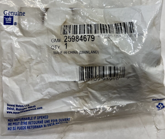 New OEM Genuine GM Chevrolet Front Lower Suspension Control Arm Bushing 25984679